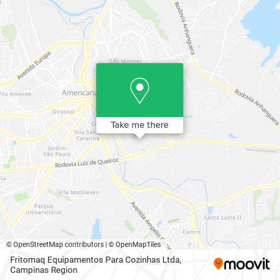 Fritomaq Equipamentos Para Cozinhas Ltda map