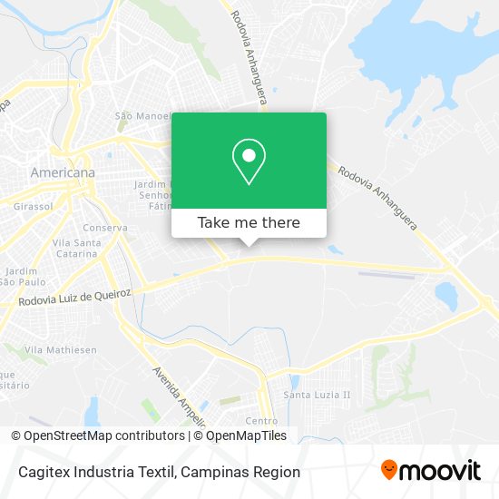 Cagitex Industria Textil map