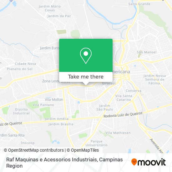 Raf Maquinas e Acessorios Industriais map