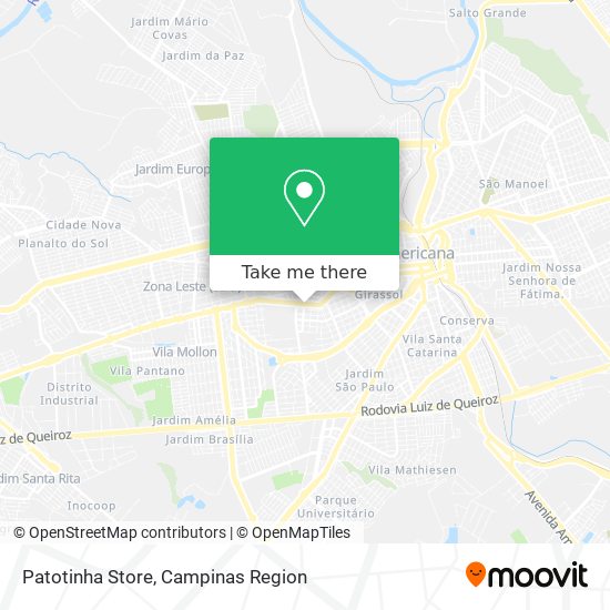 Patotinha Store map