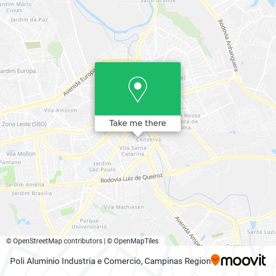 Poli Aluminio Industria e Comercio map