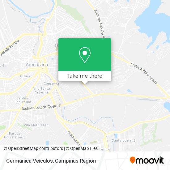 Germânica Veículos map