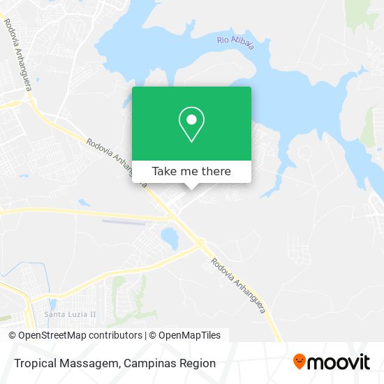 Mapa Tropical Massagem