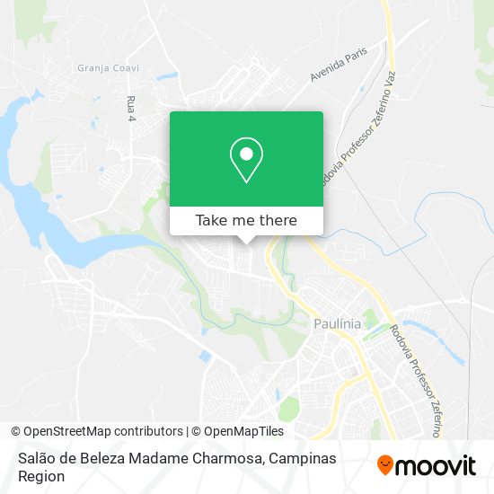 Salão de Beleza Madame Charmosa map