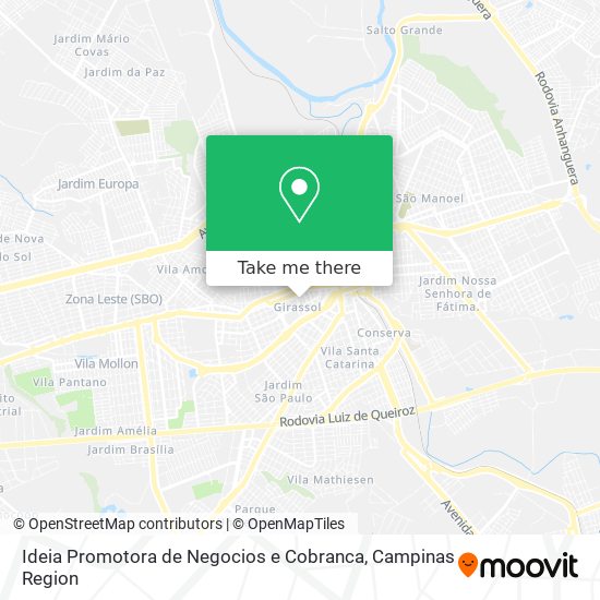 Ideia Promotora de Negocios e Cobranca map