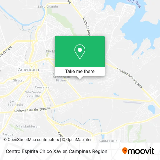 Centro Espírita Chico Xavier map