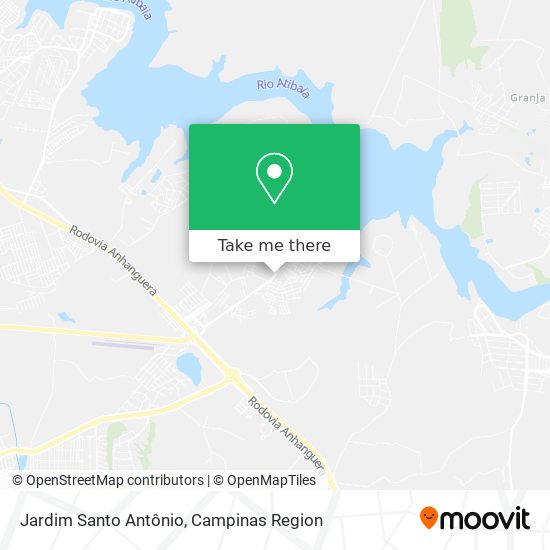 Jardim Santo Antônio map