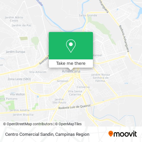 Centro Comercial Sandin map