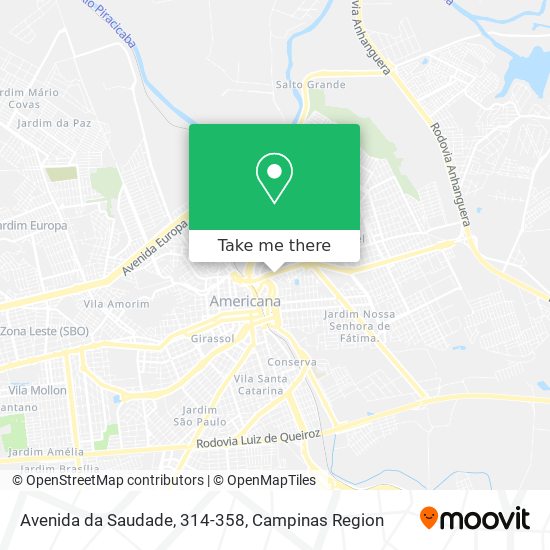Avenida da Saudade, 314-358 map