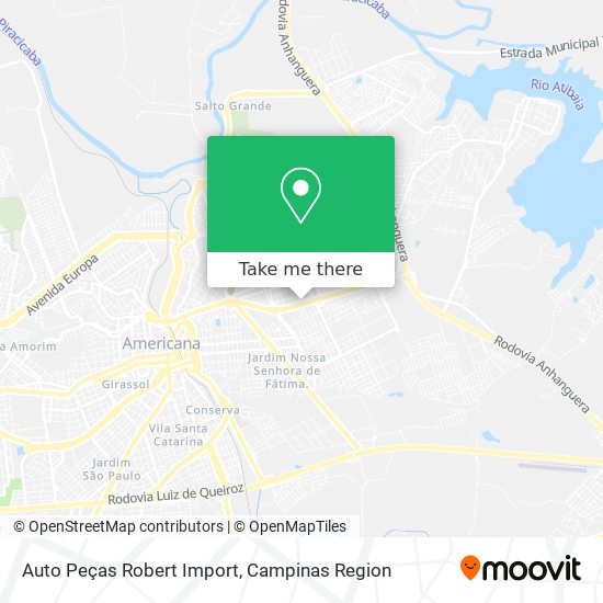 Mapa Auto Peças Robert Import