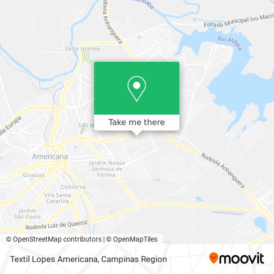 Textil Lopes Americana map