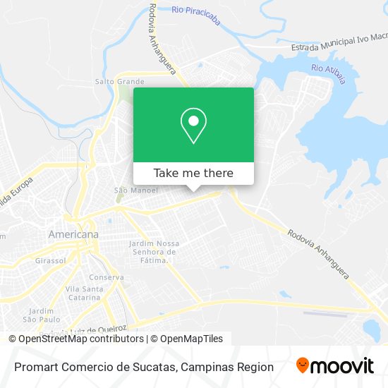 Promart Comercio de Sucatas map
