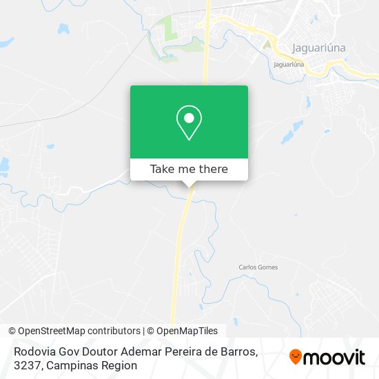 Rodovia Gov Doutor Ademar Pereira de Barros, 3237 map