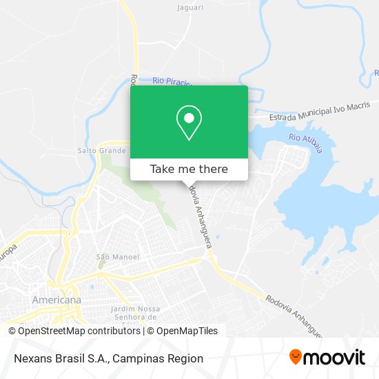 Nexans Brasil S.A. map