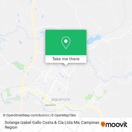 Solange Izabel Gallo Costa & Cia Ltda Me map