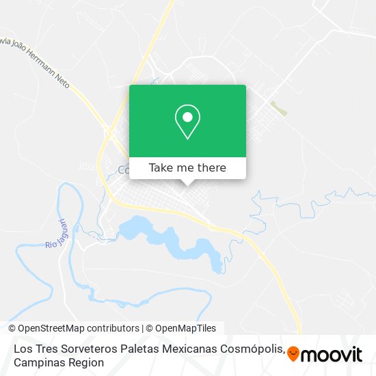 Mapa Los Tres Sorveteros Paletas Mexicanas Cosmópolis