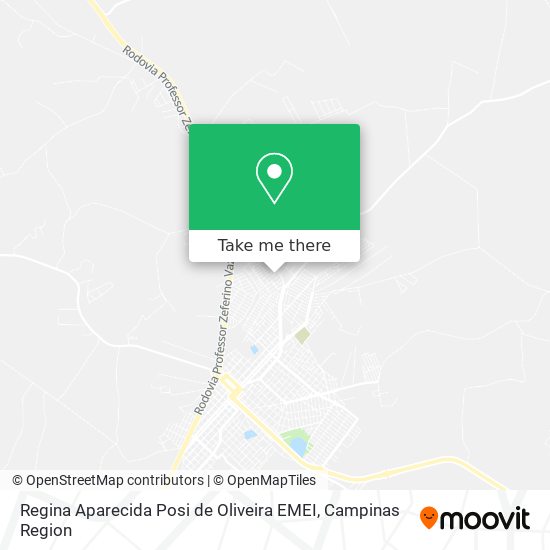 Regina Aparecida Posi de Oliveira EMEI map