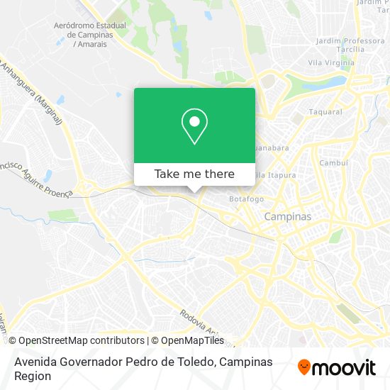 Avenida Governador Pedro de Toledo map
