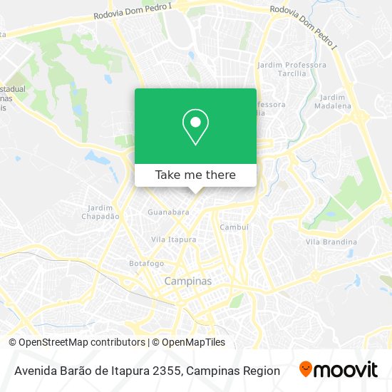 Avenida Barão de Itapura 2355 map