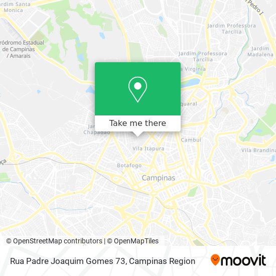 Rua Padre Joaquim Gomes 73 map