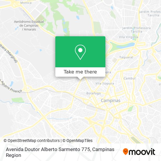 Mapa Avenida Doutor Alberto Sarmento 775