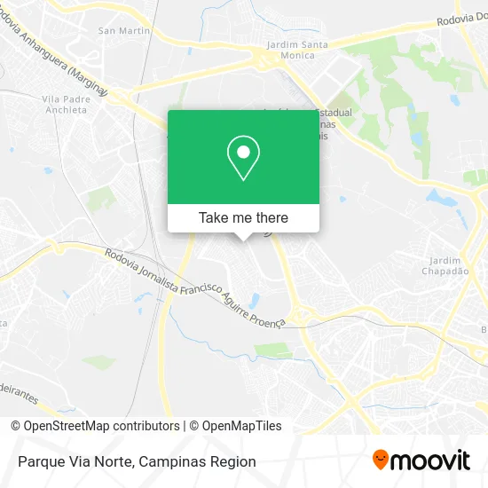 Parque Via Norte map