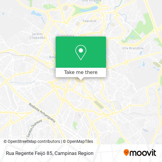 Rua Regente Feijó 85 map