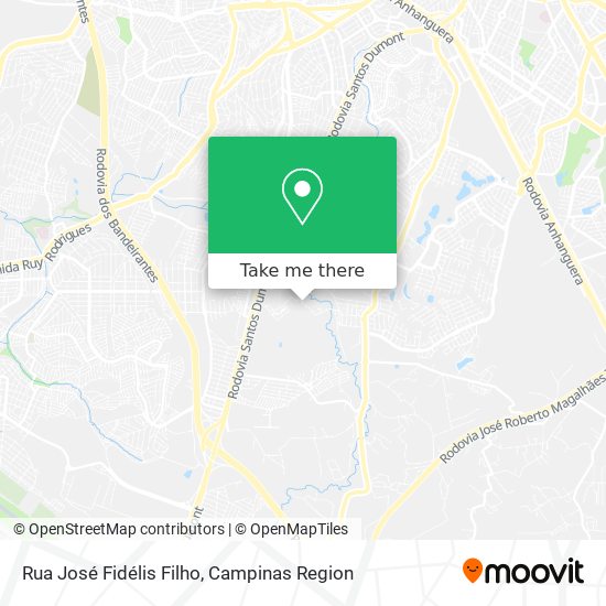 Rua José Fidélis Filho map