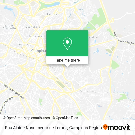 Rua Alaíde Nascimento de Lemos map
