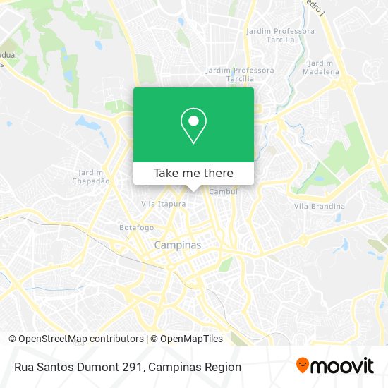 Rua Santos Dumont 291 map