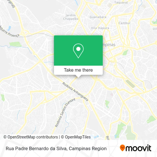 Rua Padre Bernardo da Silva map