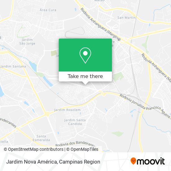 Jardim Nova América map