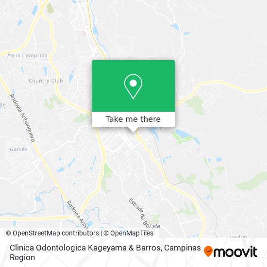 Clinica Odontologica Kageyama & Barros map