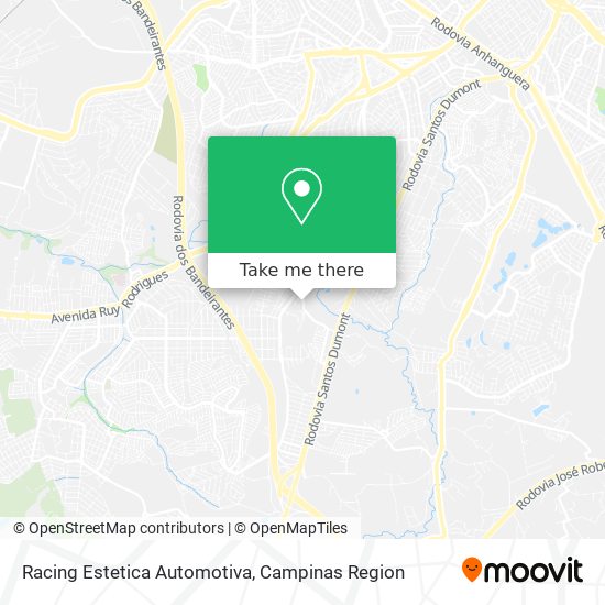 Racing Estetica Automotiva map