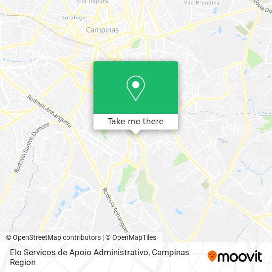 Elo Servicos de Apoio Administrativo map