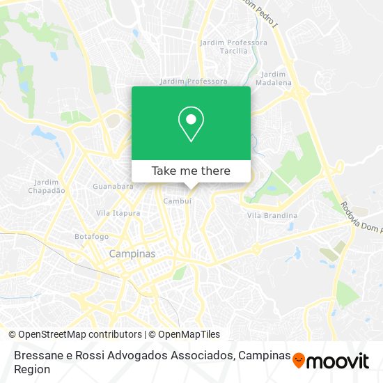 Bressane e Rossi Advogados Associados map