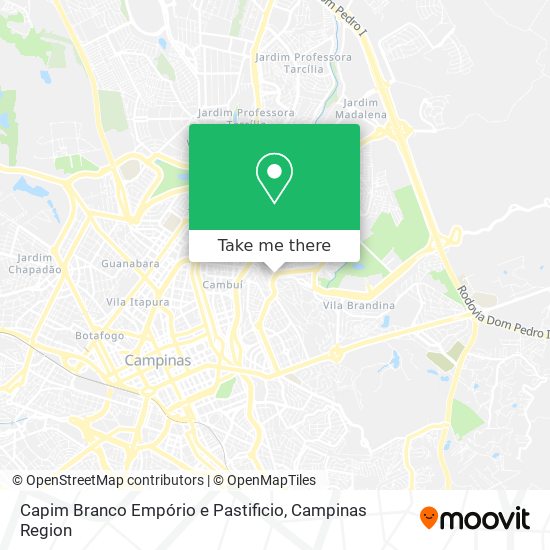 Capim Branco Empório e Pastificio map