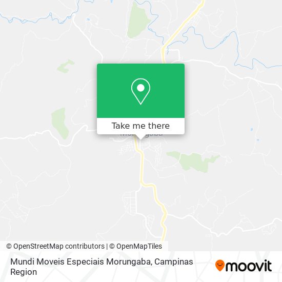 Mundi Moveis Especiais Morungaba map