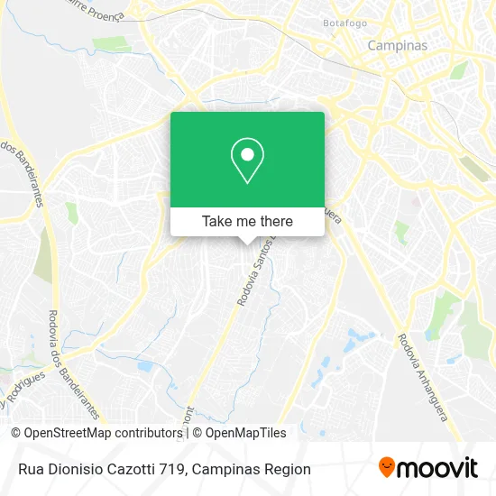 Rua Dionisio Cazotti 719 map