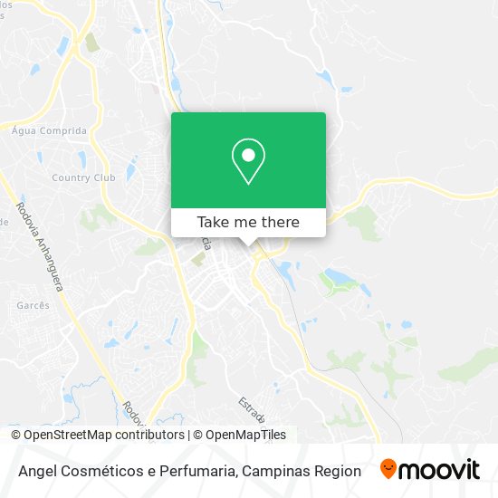 Angel Cosméticos e Perfumaria map