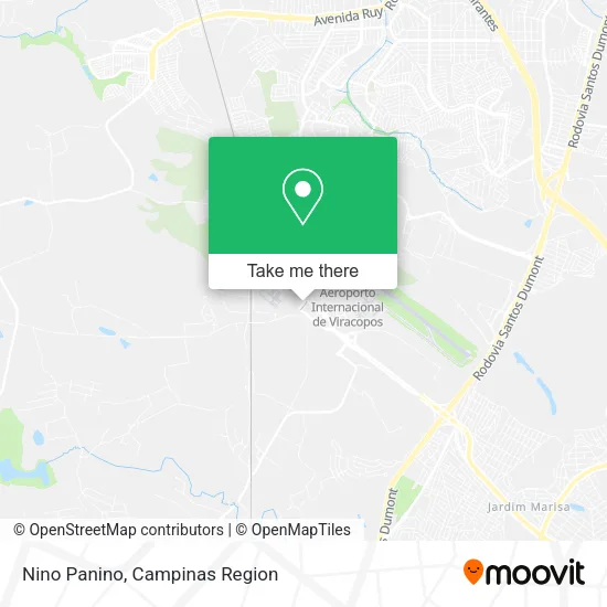 Nino Panino map