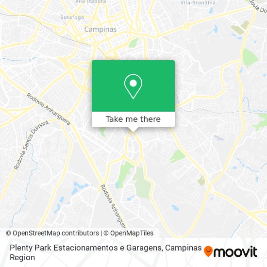 Mapa Plenty Park Estacionamentos e Garagens