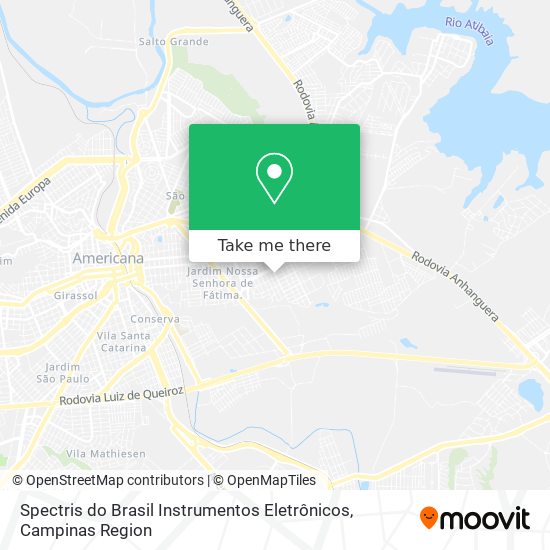 Spectris do Brasil Instrumentos Eletrônicos map
