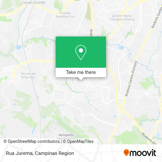 Rua Jurema map