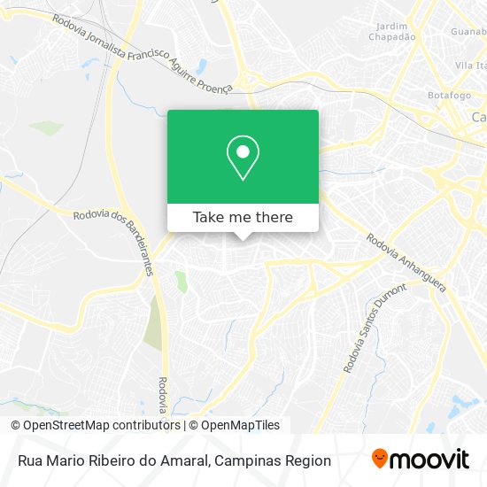 Rua Mario Ribeiro do Amaral map