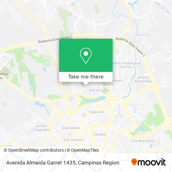 Avenida Almeida Garret 1435 map