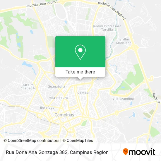 Rua Dona Ana Gonzaga 382 map