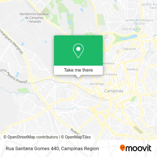 Rua Santana Gomes 440 map