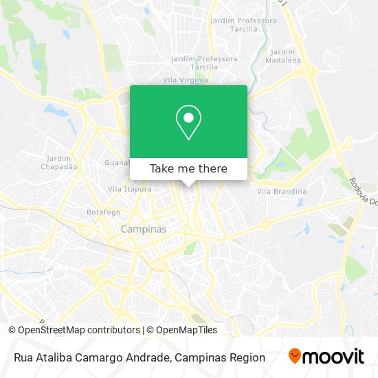 Rua Ataliba Camargo Andrade map