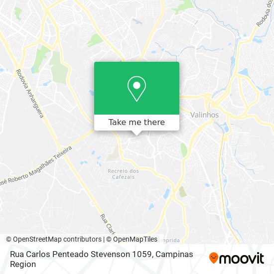 Rua Carlos Penteado Stevenson 1059 map
